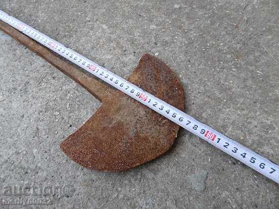 Auction Forged top of plow lemma wrought iron master stamp Auction Forged top of plow lemma wrought iron master stamp