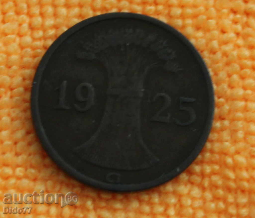 1925- 1 ppening, G, Germany, TOP PRICE