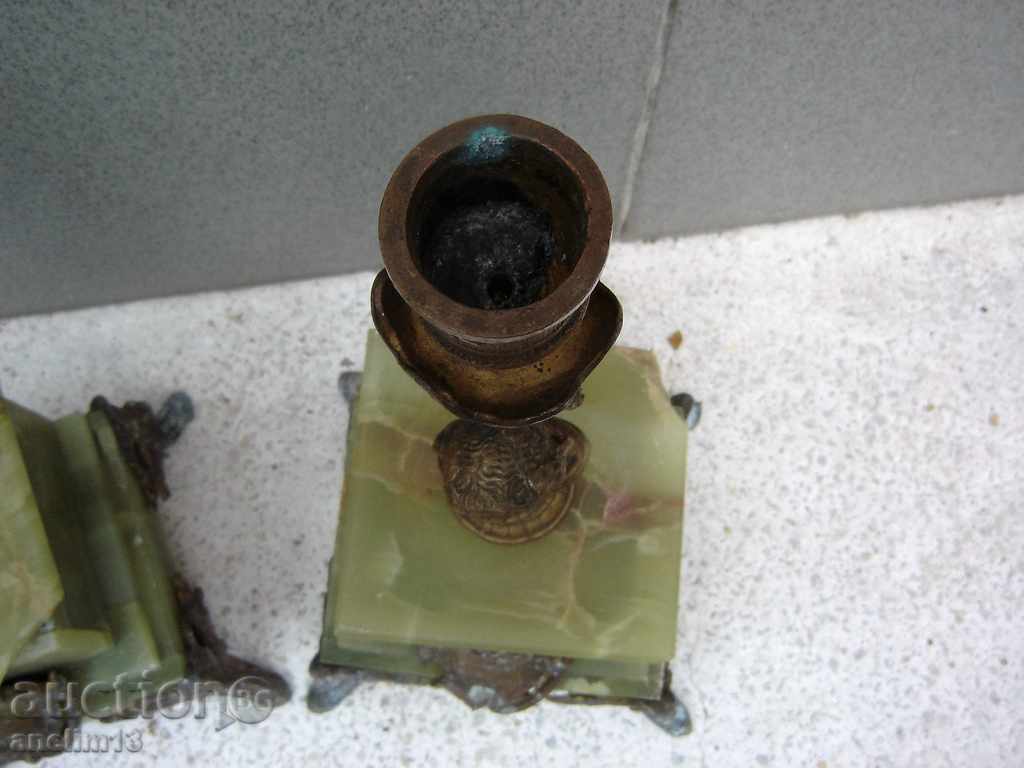 OLD CANDLES - 5 OLD CANDLES - 5