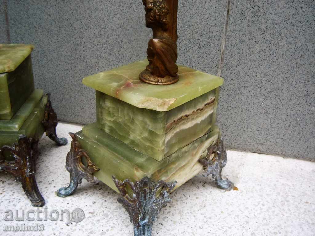 OLD CANDLES - 6 OLD CANDLES - 6