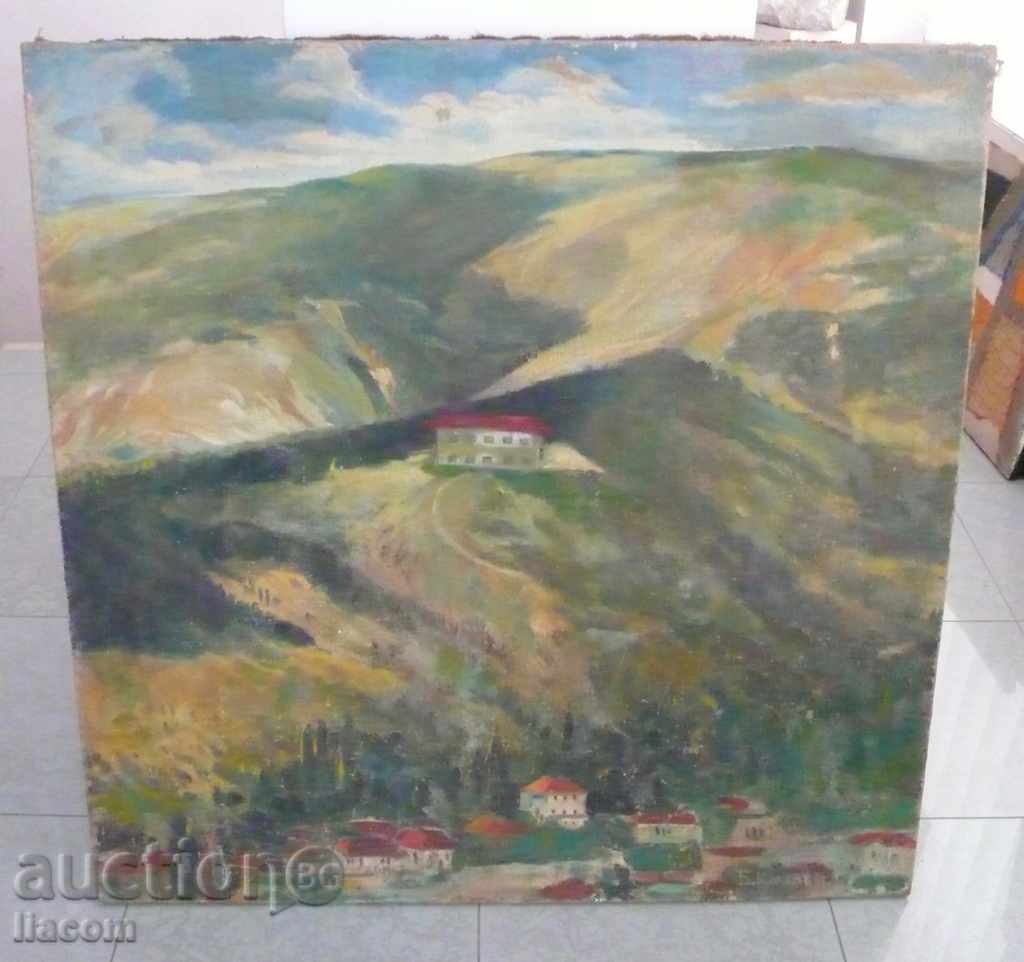 PAINTING OIL - PAYMENT BORIS COLLECTION SIGNED