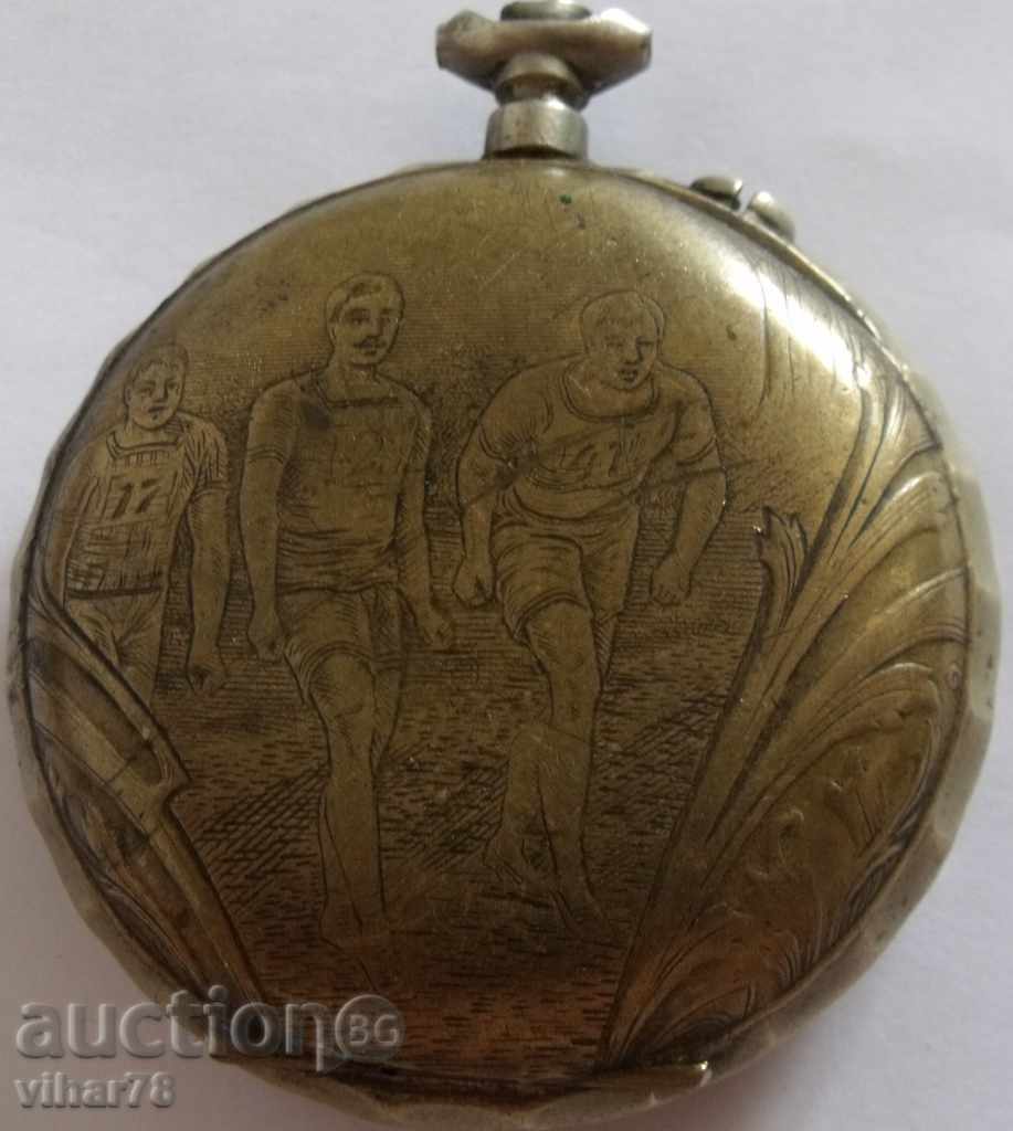 Very interesting ROSKPF-Pocket Clock-DO NOT WORK FOR REPAIR - 7 Very interesting ROSKPF-Pocket Clock-DO NOT WORK FOR REPAIR - 7