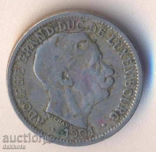 Luxembourg 10 centimeters 1901 year with price 3.90 BGN | € 1.99