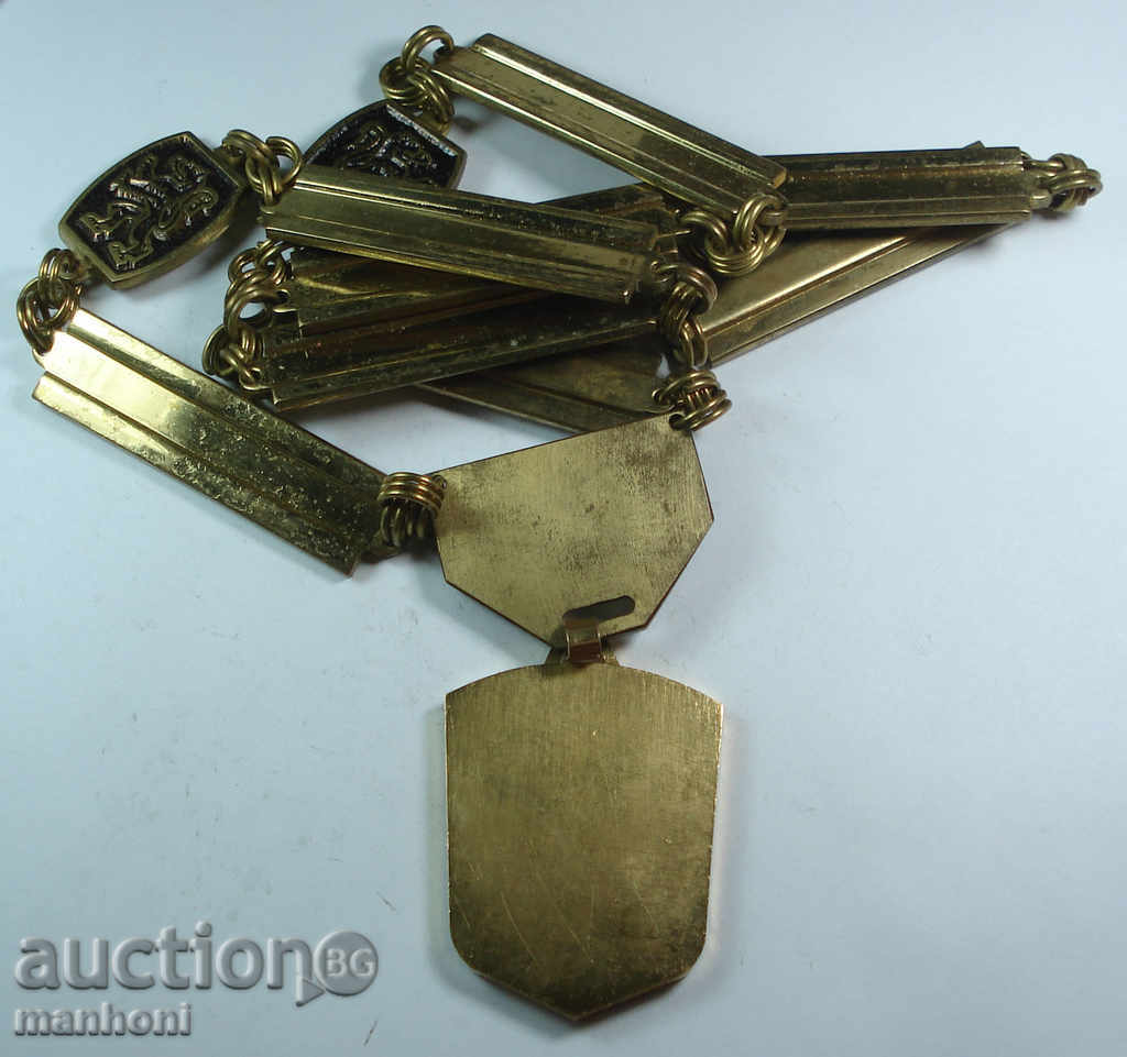 3405 Bulgaria colier cetățean de onoare Madan 90 lui, cu preț 100.00 BGN | € 51.13