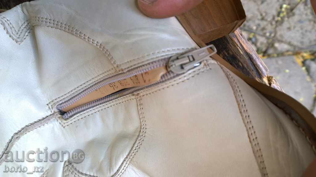 8508. LADIES ΔΕΡΜΑΤΙΝΗ ΜΠΟΤΑ Γκιόνι NUMBER 36 - 6 8508. LADIES ΔΕΡΜΑΤΙΝΗ ΜΠΟΤΑ Γκιόνι NUMBER 36 - 6