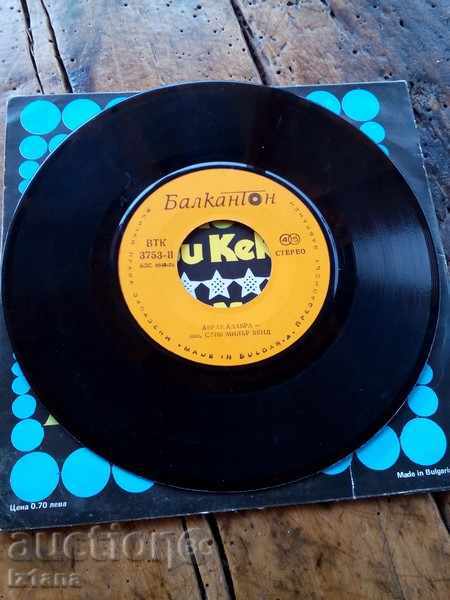 Delivery of Gramophone plate Delivery of Gramophone plate