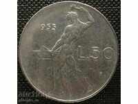 Italia - 50 lire 1955