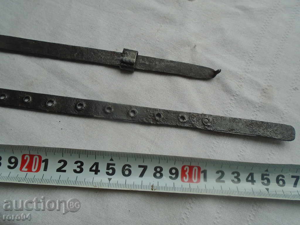 mână veche unitate de măsură forjat - 6