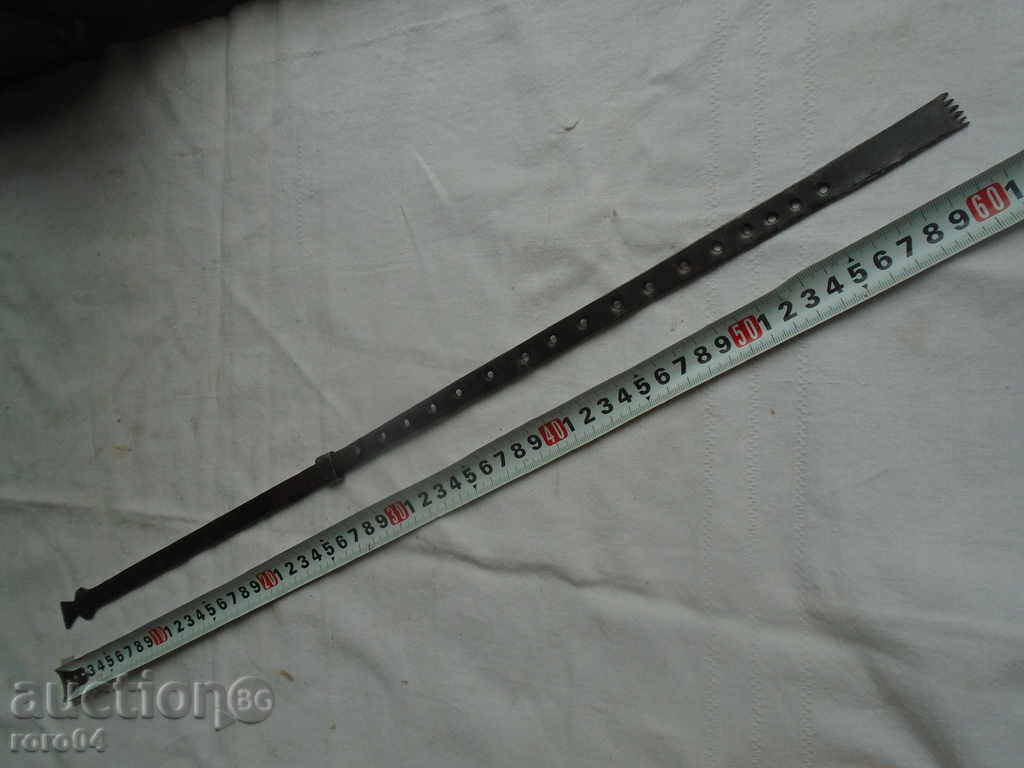 mână veche unitate de măsură forjat - 7