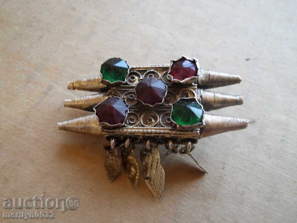 Renaissance silver with gilding brooch jewelry jewelry silver - 5 Renaissance silver with gilding brooch jewelry jewelry silver - 5