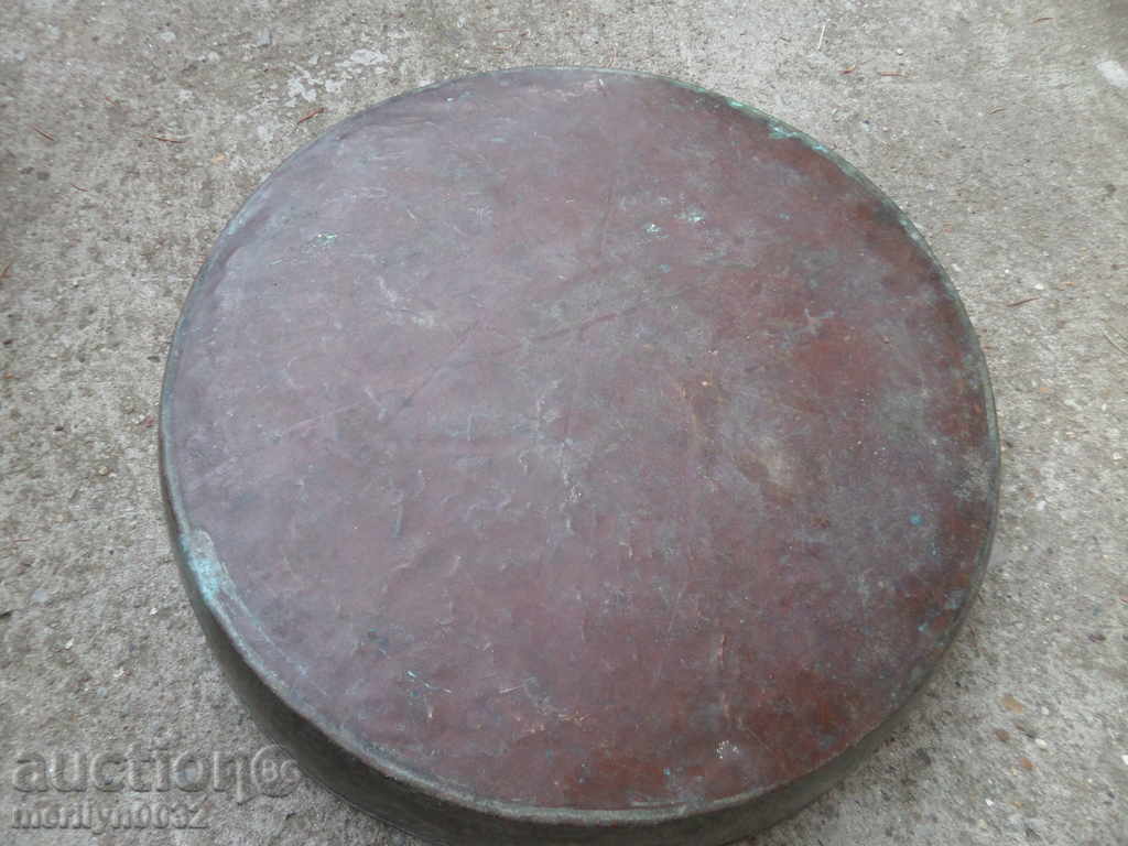 Old copper tray, sahane, baker, tray, tray - 6
