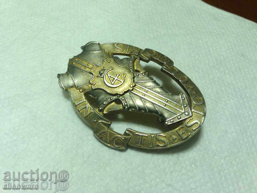 Delivery of The Kokard of a Danish security guitar battalion Delivery of The Kokard of a Danish security guitar battalion