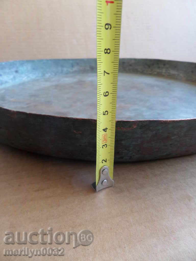 Old Ottoman copper tray, sahane, baker, tray, teapia with price 78.00 BGN | € 39.88 Old Ottoman copper tray, sahane, baker, tray, teapia with price 78.00 BGN | € 39.88