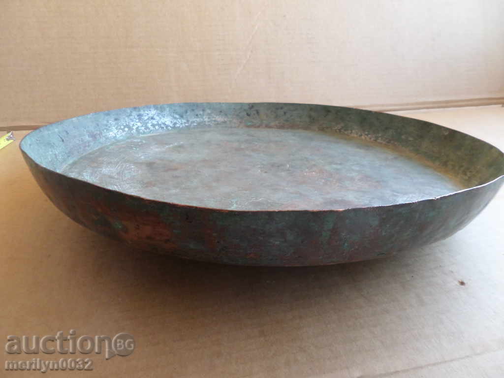 Old Ottoman copper tray, sahane, baker, tray, teapia - 5 Old Ottoman copper tray, sahane, baker, tray, teapia - 5