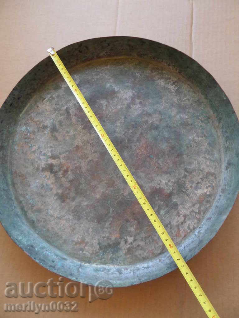Old Ottoman copper tray, sahane, baker, tray, teapia - 6 Old Ottoman copper tray, sahane, baker, tray, teapia - 6