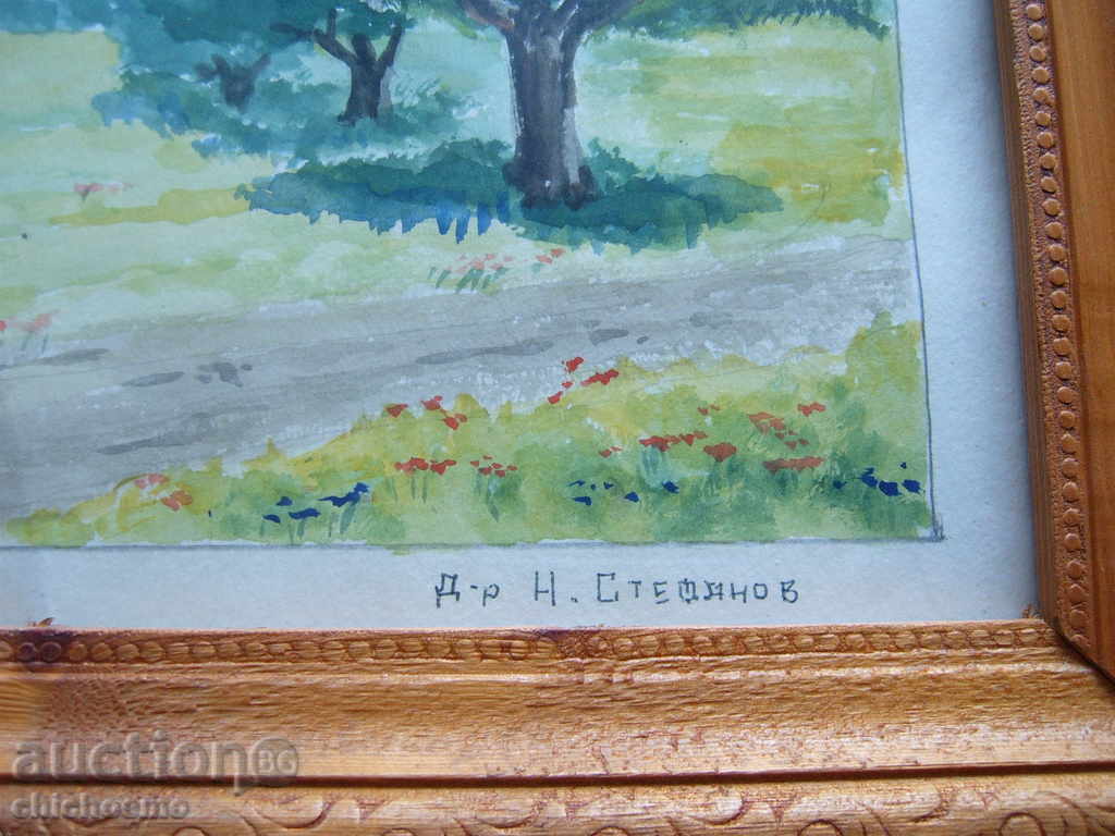 Delivery of Old watercolor Delivery of Old watercolor