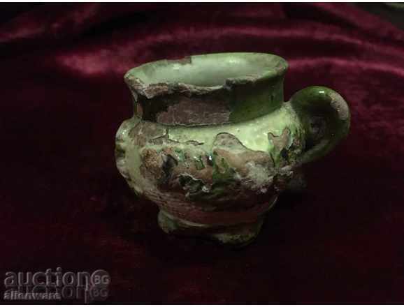 Troyan κεραμικής / πολύ παλιό κεραμική κούπα καφέ με τιμή 33.00 BGN | € 16.87 Troyan κεραμικής / πολύ παλιό κεραμική κούπα καφέ με τιμή 33.00 BGN | € 16.87