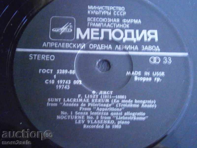 Delivery of LEV VLASENKO - LIST - FORTEPIANO - MELODIA - C10 19743 002 Delivery of LEV VLASENKO - LIST - FORTEPIANO - MELODIA - C10 19743 002