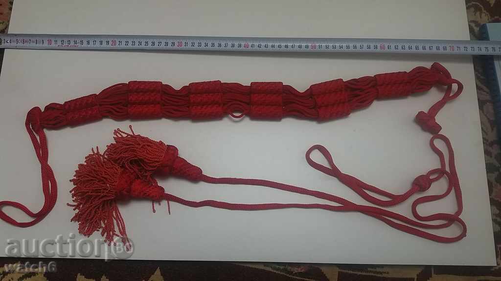 Belt and tassels of guards