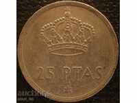 Испания 25 пезети - 1975 (78)