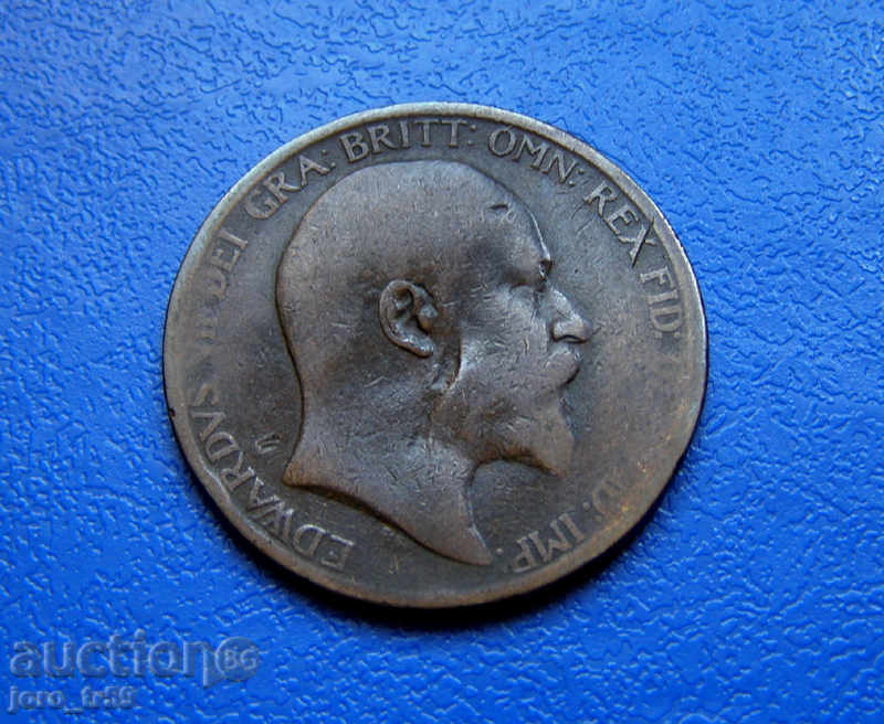 Great Britain 1 Penny 1902 - #1 with price 1.50 BGN | € 0.77 Great Britain 1 Penny 1902 - #1 with price 1.50 BGN | € 0.77