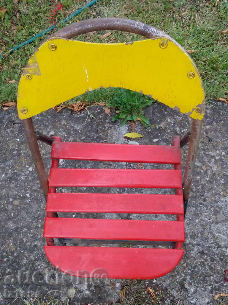 An old folding chair - 5 An old folding chair - 5