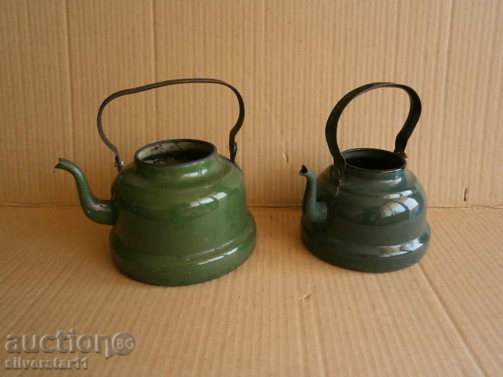 lot teapot teapots enameled with price 31.00 BGN | € 15.85 lot teapot teapots enameled with price 31.00 BGN | € 15.85