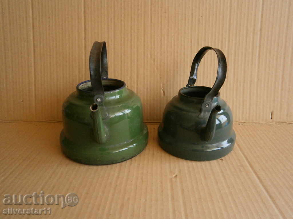 Delivery of lot teapot teapots enameled Delivery of lot teapot teapots enameled