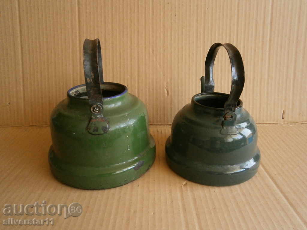 lot teapot teapots enameled - 5 lot teapot teapots enameled - 5