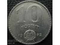 Hungary 10 Forint - 1972