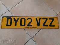 *$*Y*$* NUMĂR DE ÎNMATRICULARE AUTO ANGLIA UK *$*Y*$*