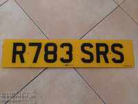 *$*Y*$* NUMĂR DE ÎNMATRICULARE AUTO ANGLIA UK *$*Y*$*