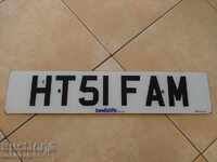 *$*Y*$* NUMĂR DE ÎNMATRICULARE AUTO ANGLIA UK *$*Y*$*