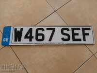 *$*Y*$* NUMĂR DE ÎNMATRICULARE AUTO ANGLIA UK *$*Y*$*