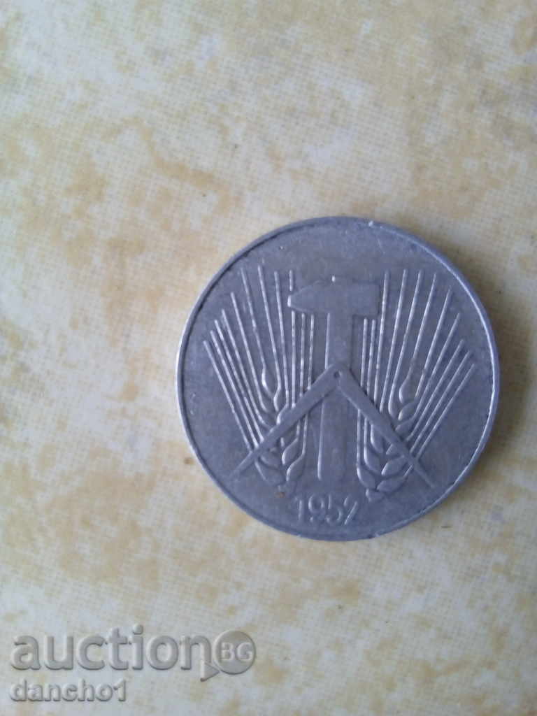 Δημοπρασία 10 PFENNING G.D.R. 1952 "Καλά" Δημοπρασία 10 PFENNING G.D.R. 1952 "Καλά"
