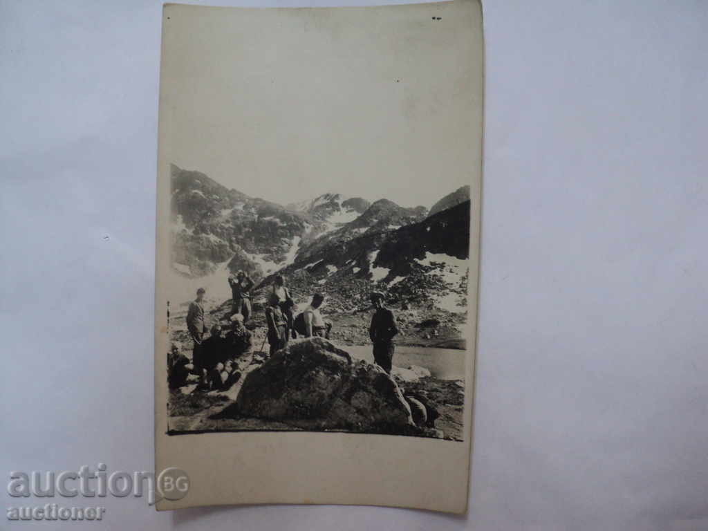 Auction OLD PICTURE RILA LAKE-2. Auction OLD PICTURE RILA LAKE-2.