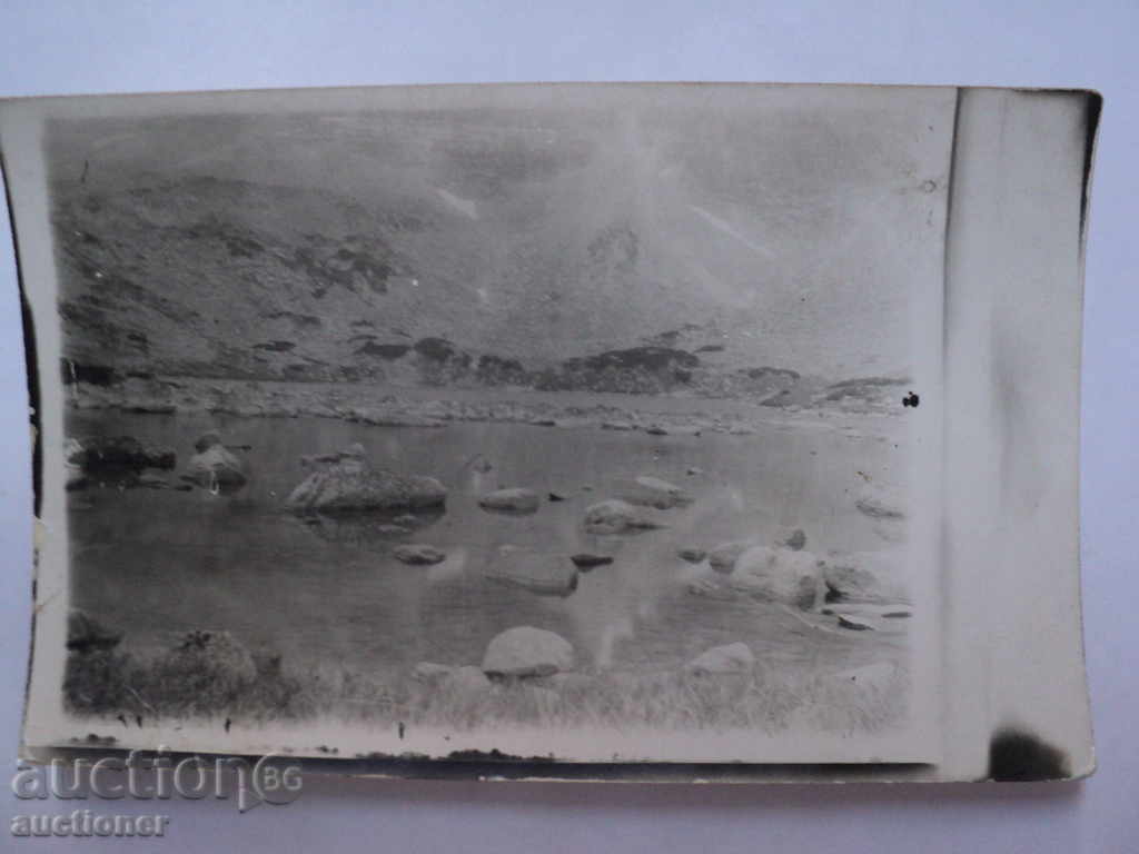 Auction STAR PICTURE THE BLACK LAKE UNDER MUSALA. Auction STAR PICTURE THE BLACK LAKE UNDER MUSALA.