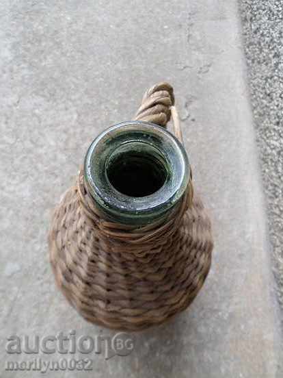 An old wallet, a bottle, a bottle with price 49.00 BGN | € 25.05