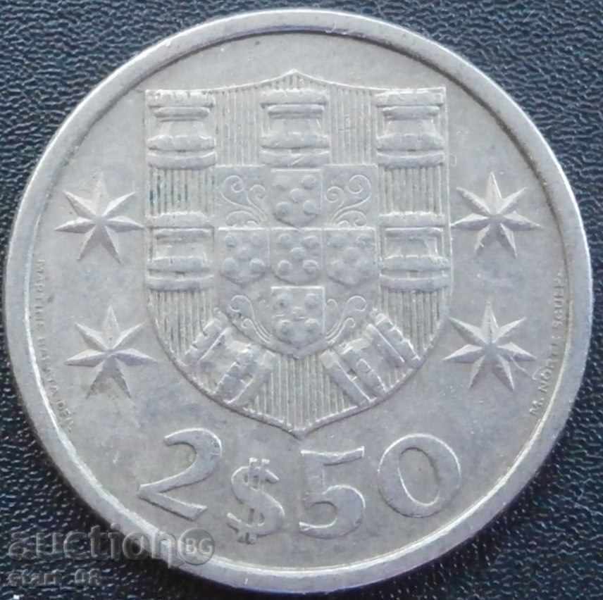 Portugal 2 1/2 escudo 1979