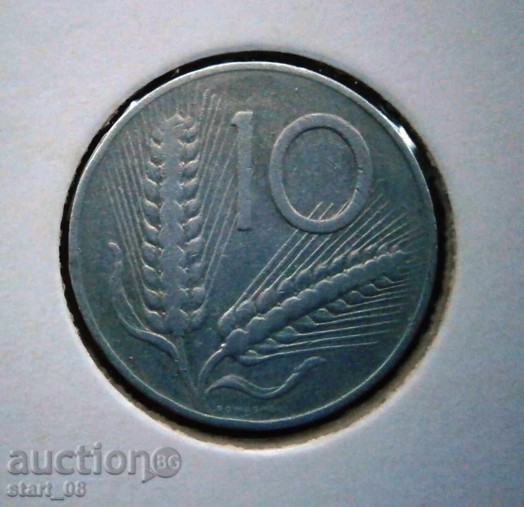 Ιταλία - 10 λίρες το 1956.