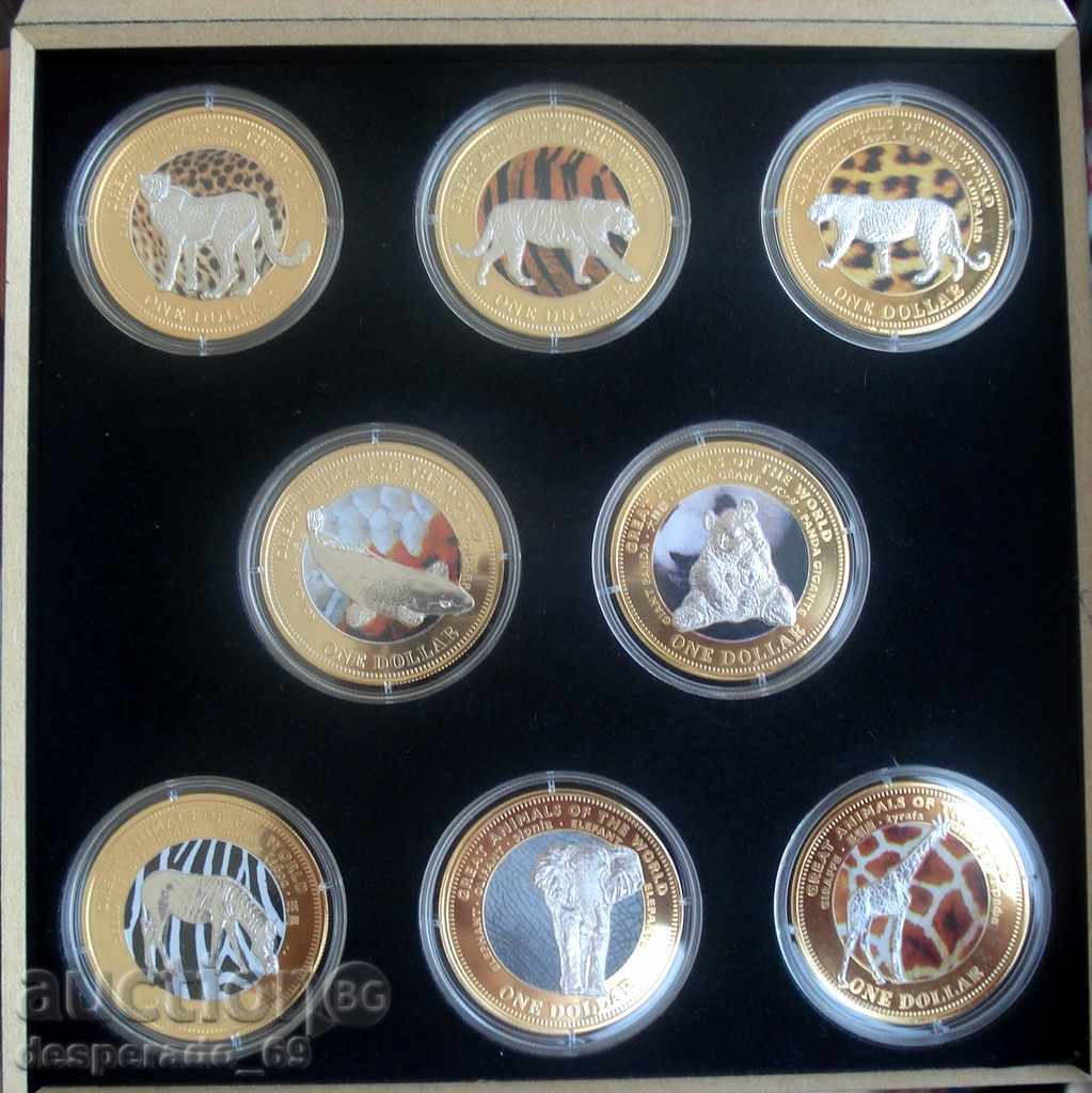 (¯`'•.¸ 1 δολάριο 2009 FIJI UNC (8 νομίσματα) ¸.•'´¯) με τιμή 264.00 BGN | € 134.98