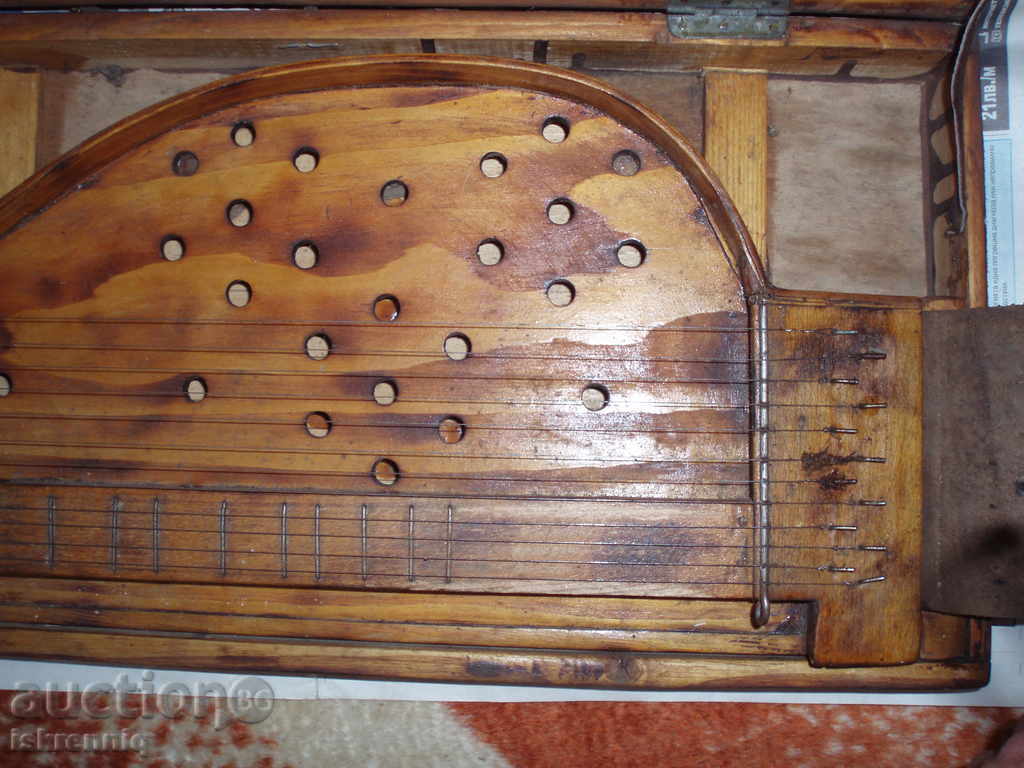 Auction Old German Tsitra Musical Instrument-Unique Auction Old German Tsitra Musical Instrument-Unique