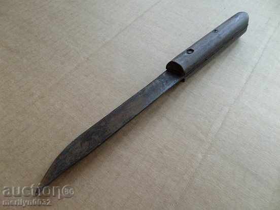 Old butcher knife blade with price 36.00 BGN | € 18.41 Old butcher knife blade with price 36.00 BGN | € 18.41