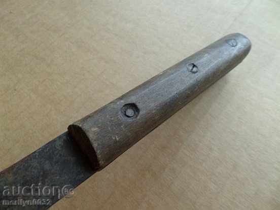 Old butcher knife blade - 7 Old butcher knife blade - 7