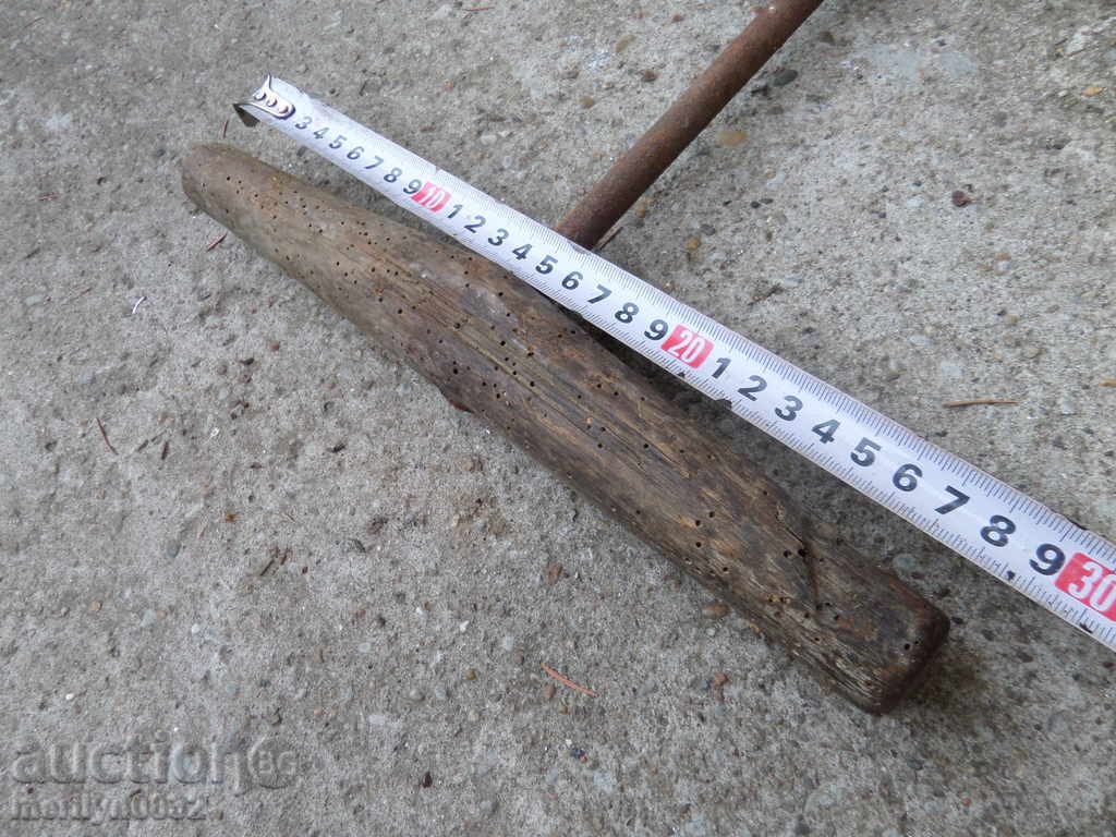 An old primitive crunch, a drill, a screwdriver - 5 An old primitive crunch, a drill, a screwdriver - 5