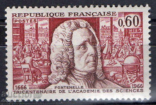1966. Γαλλία. Επέτειος. 300 χρόνια Ακαδημίας Επιστημών.