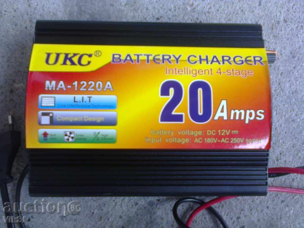 Auction UKC МА 1220Car battery for 12V 220W car battery Auction UKC МА 1220Car battery for 12V 220W car battery