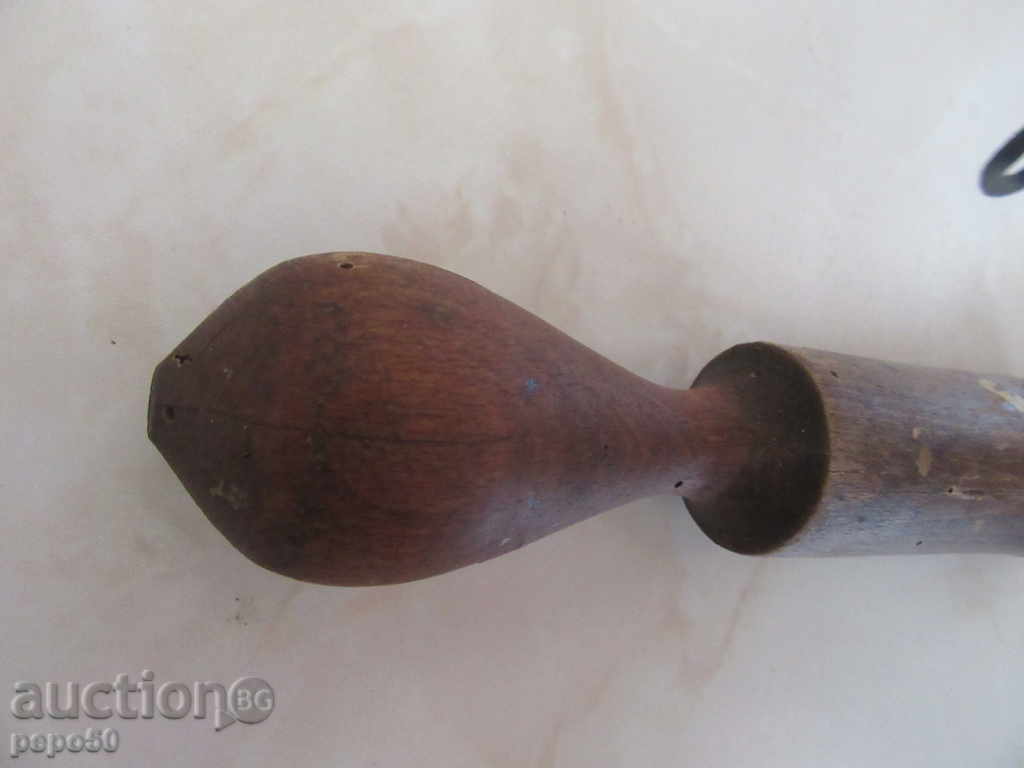 OLD WOOD CHUCK / 21 x 4.5cm / with price 3.00 BGN | € 1.53 OLD WOOD CHUCK / 21 x 4.5cm / with price 3.00 BGN | € 1.53