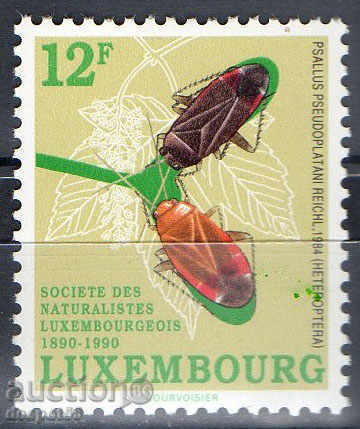 1990 Luxembourg. φυσιοδίφες Κοινωνία Λουξεμβούργο