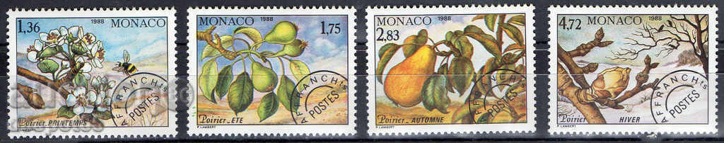 1988. Monaco. The Four Seasons of the Pear Tree.